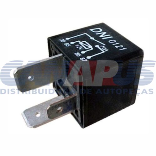 Rele Auxiliar - 12v 70a S/ Suporte Terminal Largo