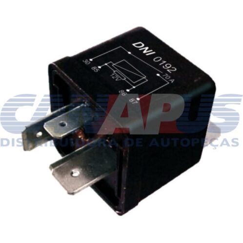 Rele De Potencia 70a C/ Suporte - Universal