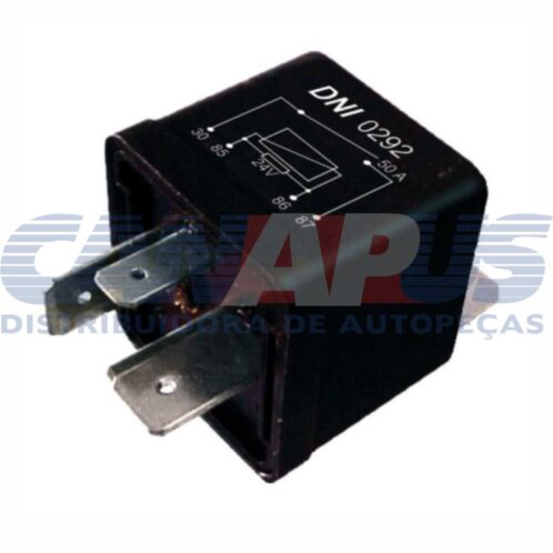 Rele Auxiliar - Mercedes Bens / Bus 50a 24v