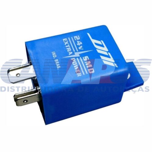 Rele Pisca 4 Terminais 24v Aluminio