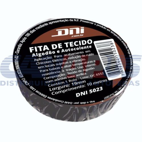 Fita Isol.-10 Mts Tecido Autocolant