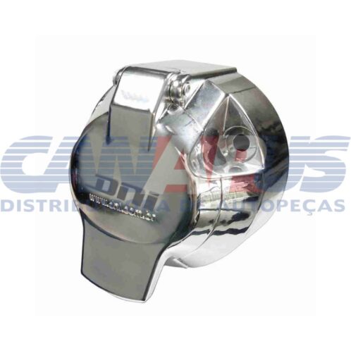 Tomada P/ Engate - Femea 6 Polos Cromada