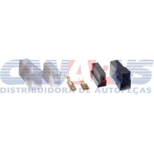 Conector - 2 Vias Kit Completo
