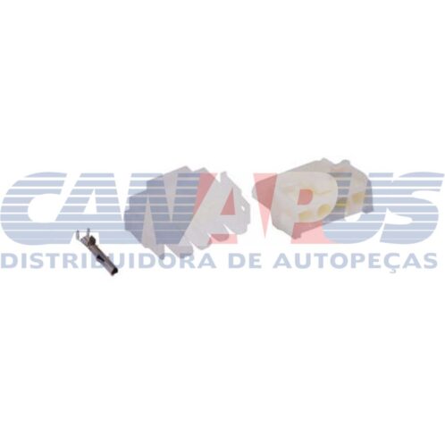 Kit Universal - Macho / Femea 4 Vias C/ Terminal