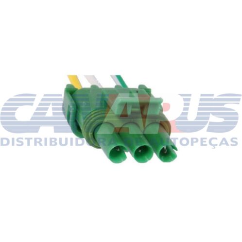 Chicote - Conector Eletrico 3 Vias Macho - Gm