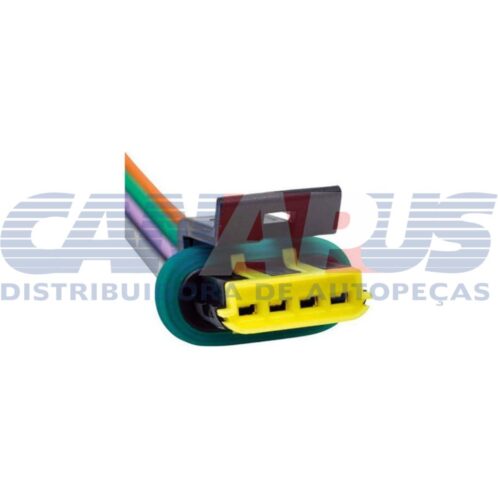 Chicote - Conector Eletrico 4 Vias - Gm