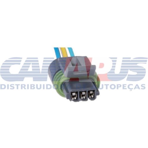 Chicote - Conector Eletrico 3 Vias - Gm