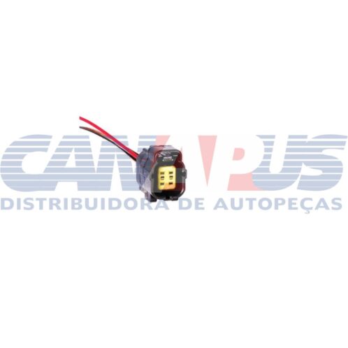 Chicote - Conector Injeção 4 Vias