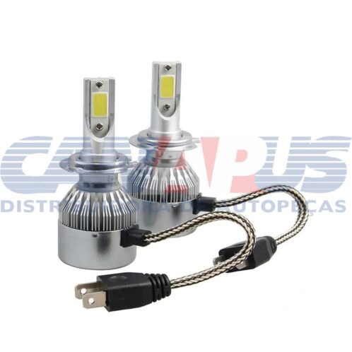 Lampada H-7 12v Farol Milha C/2 Pcs