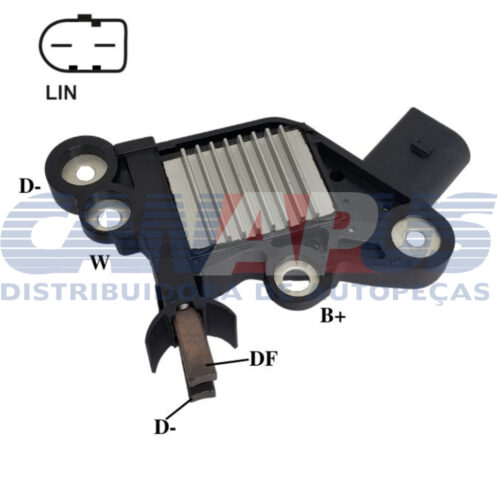 Regulador De Voltagem - Toro 1.8 Flex / Jeep Renagade