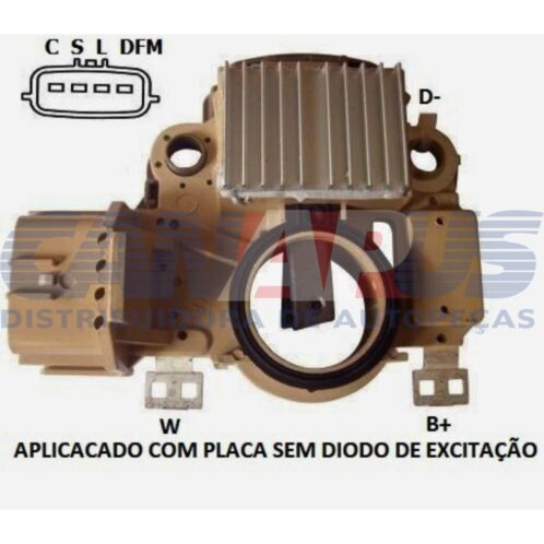 Regulador De Voltagem - Pajero / L200 / Outlander