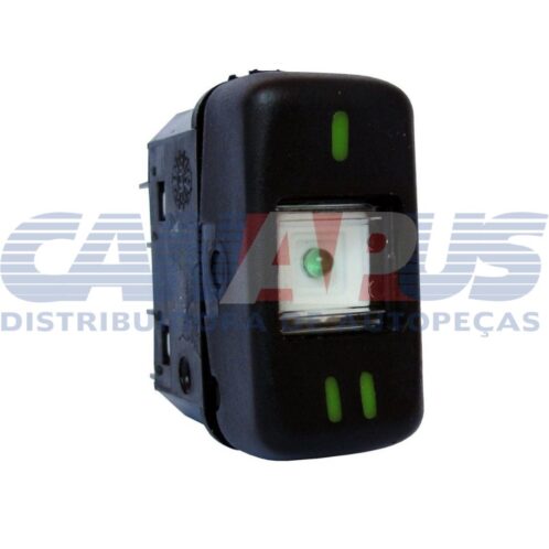 Interruptor De Tecla - Iluminada 12v Pto