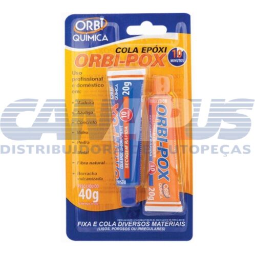 Orbiepoxi 2x20g - Adesivo Epoxi-Bisna
