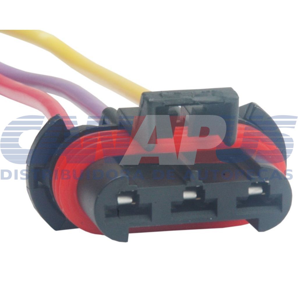 Chicote 02 Vias Da Ventoinha Gm Astra