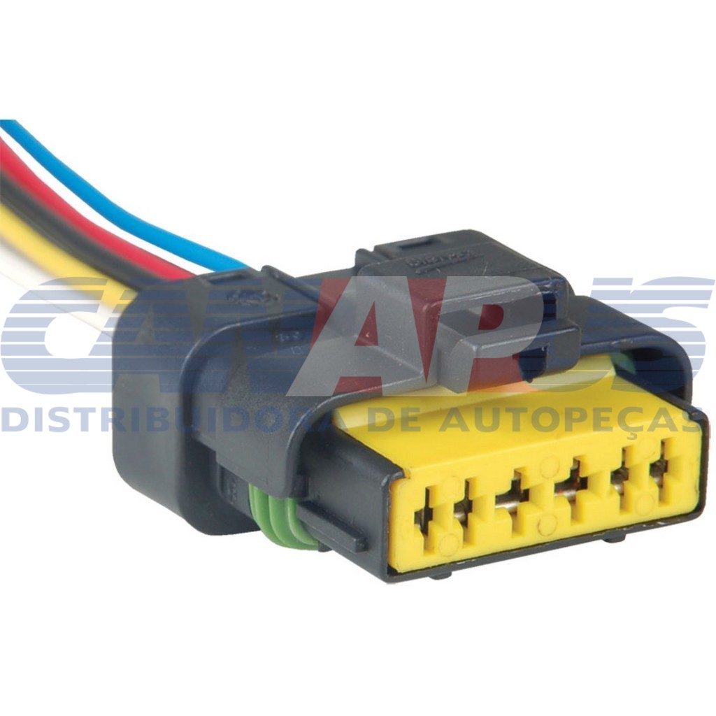 Chicote 06 Vias Do Acelerador Eletr Citroen / Peugeot