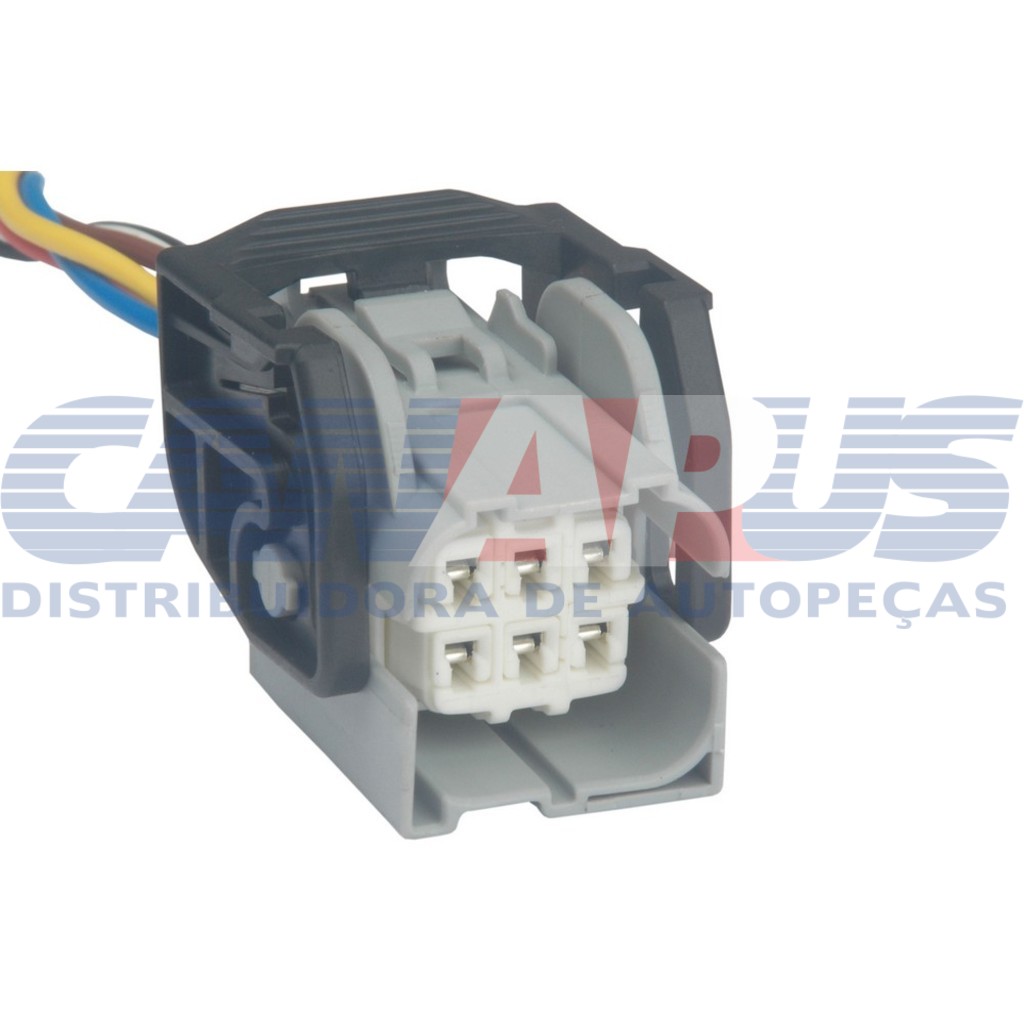 Chicote 06 Vias Do Bico Injetor Toyota