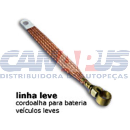 Cordoalha - 1 Terminal / 1 Ponteira 50 Cm