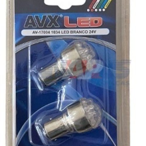 Lampada 1034 2 Polos Led 24v C/ 2 Pc