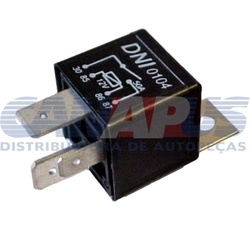 Rele Auxiliar 50a C/ Suporte Terminais Largos – Massey