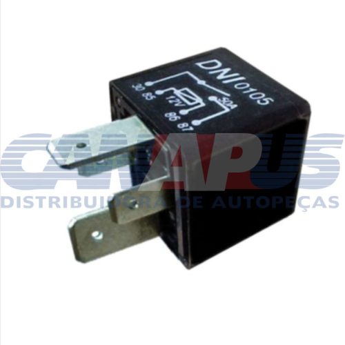 Rele Auxiliar 12v 50a S/ Suporte Terminais Largos – Gm