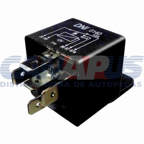 Rele Reversor – 40/10a 12v C/ Suporte