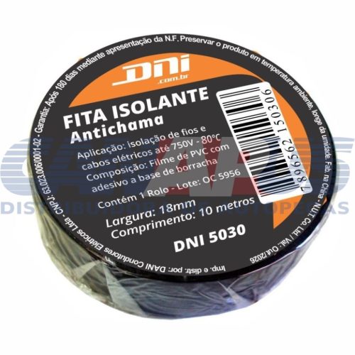 Fita Isol.-10 Mts C/cola C/10