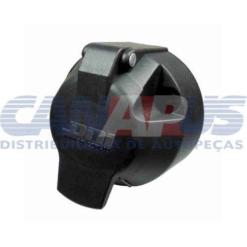 Tomada P Engate – Femea 6 Polos Preto