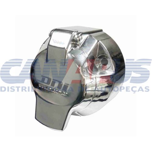 Tomada P/ Engate – Femea 6 Polos Cromada