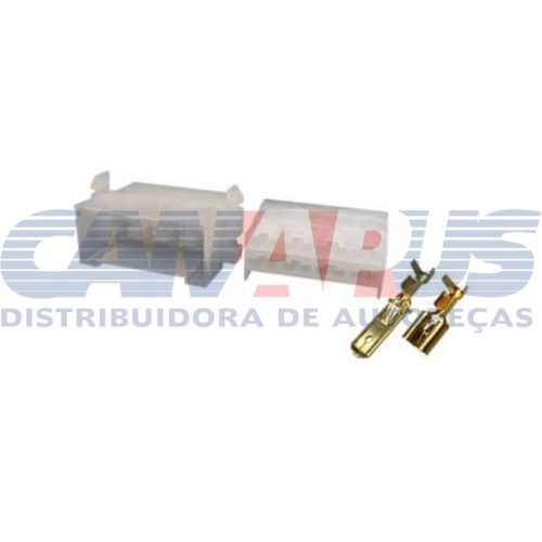 Conector – 8 Vias Kit Completo