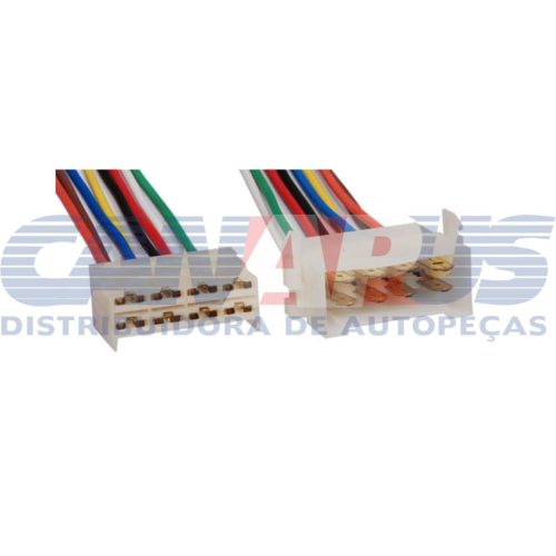 Chicote Conector – 8 Vias Kit Complet