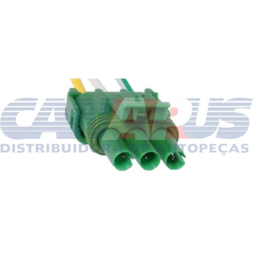 Chicote – Conector Eletrico 3 Vias Macho – Gm