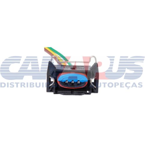 Chicote – 3 Vias Bobina Ignição / Sensor Borboleta – Fiesta / Ka