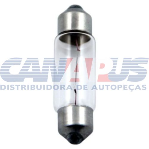 Lampada Torpedo Grande 12v 10w C/10