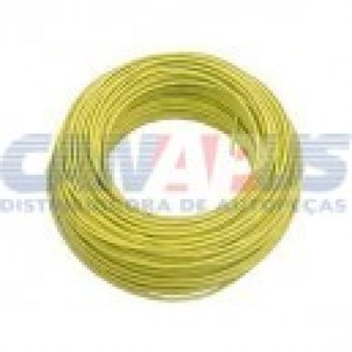 Cabo Auto 4,00 (10) C/ 100 Metros Amarelo