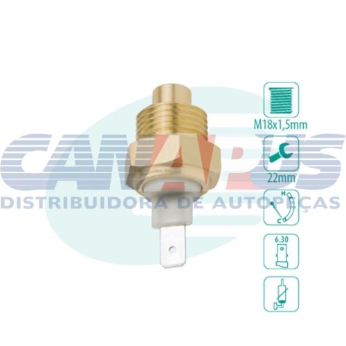 Sensor Temp.-painel-3021 Linha Ford