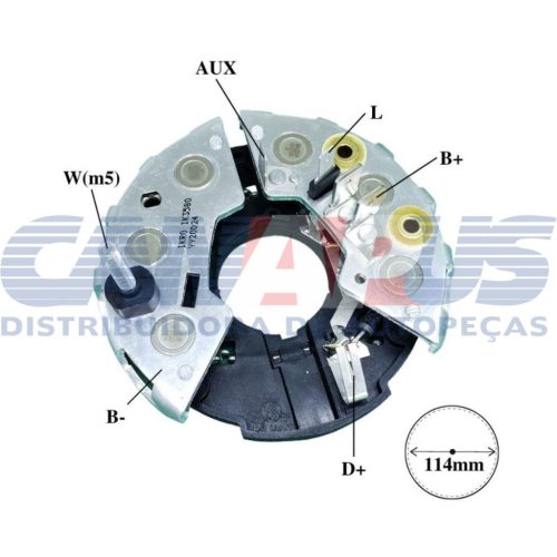 Ponte Retificadora – Ford Mercury