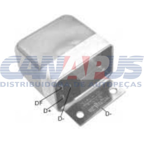 Regulador De Voltagem – Mbb / Agrale / Tratores / Cbt / Clark