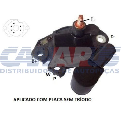 Regulador De Voltagem – Corsa / Fiesta  C/ S/ Ar