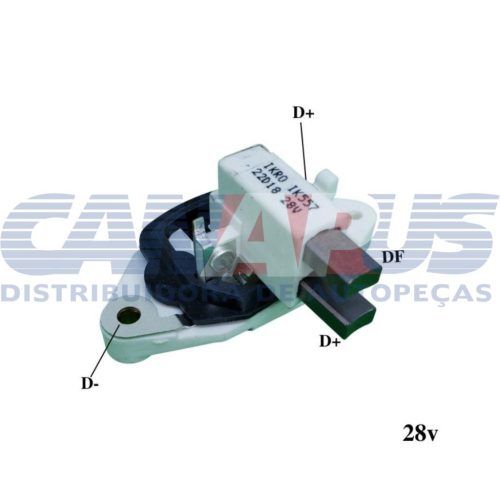 Regulador De Voltagem – Iveco / Mbb / Scania / Volvo