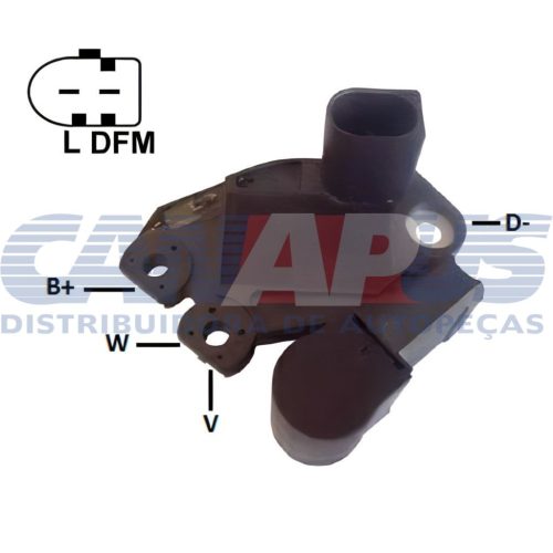 Regulador De Voltagem – Fox / Golf / Novo Polo / Gol G5