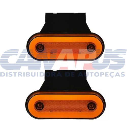 Lanterna Lateral Delimitadora Ambar 12/24v Led-Par