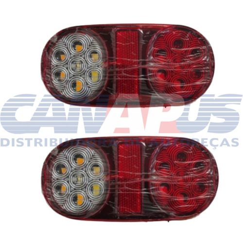 Lanterna Carretinha 12v Par