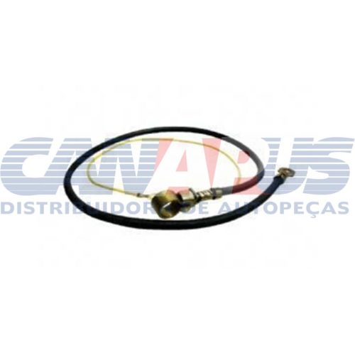 Cabo Positivo -1 Terminal / 1 Ponteira 80cm C/ Rabicho