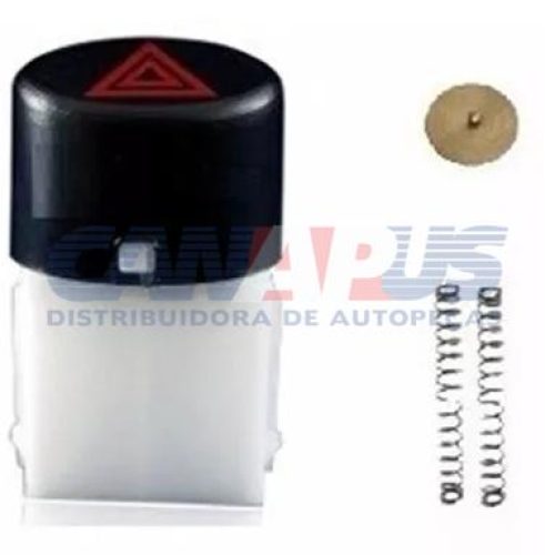 Botao Alerta Preto – Uno Vivace / Uno Way