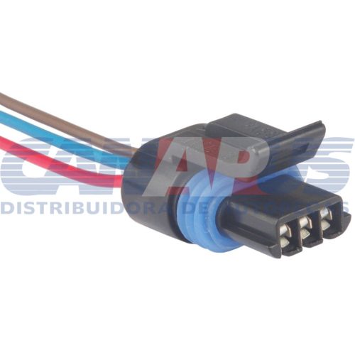 Chicote  03 Vias Do Sensor Posicao De Borboleta