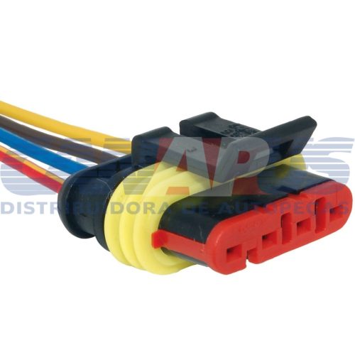 Chicote 04 Vias Do Medidor Da Bomba Combustivel