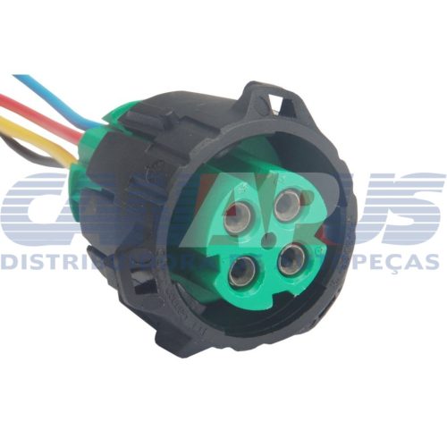 Chicote 04 Vias Sensor De Pressao De O