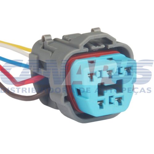 Chicote 05 Vias Da Flange Honda Civic