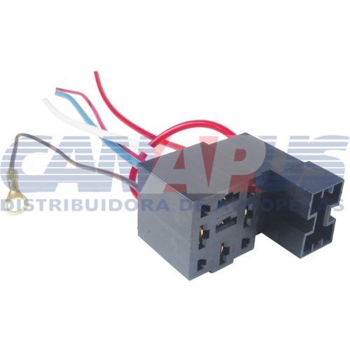 Chicote 07 Vias  Para Base De Rele Universal