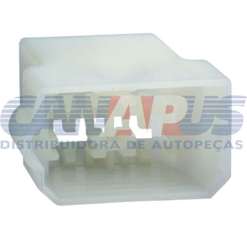 Conector 04 Vias Faston 6,3 M